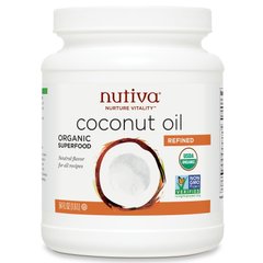 Кокосовое масло рафинированное органик Nutiva (Refined Coconut Oil) 1.6 л купить в Киеве и Украине