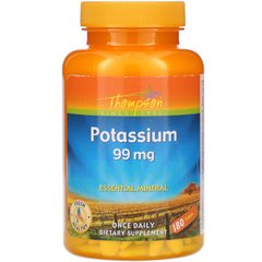 Калій Thompson (Potassium) 99 мг 180 таблеток