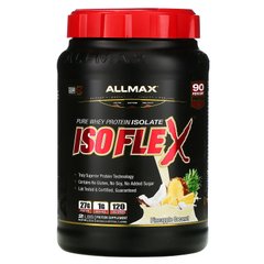 Ізолят сироваткового протеїну ALLMAX Nutrition (Isoflex) 907 г зі смаком ананас-кокос