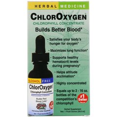 ChlorOxygen, концентрат хлорофилла без алкоголя, Herbs Etc., 1 жидкая унция (29,6 мл) купить в Киеве и Украине
