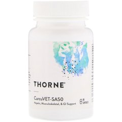 Куркумін для тварин Thorne Research (CurcuVET-SA50) 50 мг 90 капсул