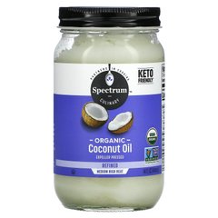 Кокосовое масло органическое очищенное Spectrum Culinary (Coconut Oil) 414 мл купить в Киеве и Украине