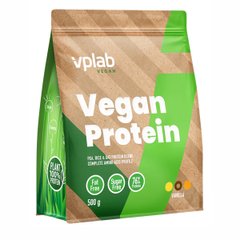 Веганський протеїн з смаком ванілі VPLab (Vegan Protein) 500 г