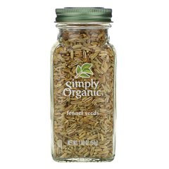 Семена фенхеля Simply Organic (Fennel Seeds) 54 г купить в Киеве и Украине