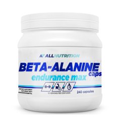 Амінокислота Бета аланін Allnutrition (Beta-Alanine Endurance Max) 240 капсул