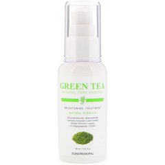 Натуральна чиста есенція зеленого чаю, осветляющая процедура, Tosowoong, 2,02 рідкої унції (60 мл)