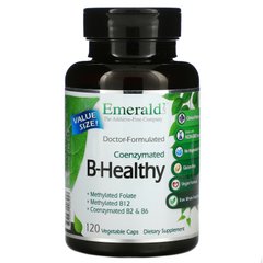 Emerald Laboratories, Коэнзимированный витамин B-Healthy, 120 овощных капсул купить в Киеве и Украине