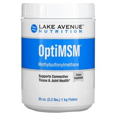 Пластівці OptiMSM, Lake Avenue Nutrition, 35 унцій (992 г)
