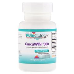 Куркумін Nutricology (CurcuWin 500) 500 мг 30 капсул