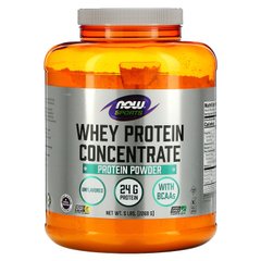Сывороточный протеин натуральный без вкуса Now Foods (Whey Protein Concentrate) 2,3 кг купить в Киеве и Украине