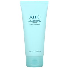 AHC, Aqualuronic, піна, що очищає, 140 мл (4,73 рідк. Унцій)