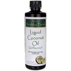 Рідка кокосова олія без смаку, Liquid Coconut Oil Unflavored, Swanson, 468 мл