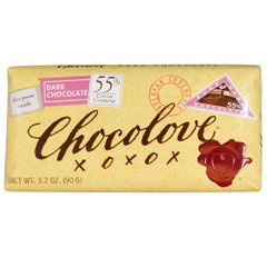 Черный шоколад, Dark Chocolate, Chocolove, 90 г купить в Киеве и Украине