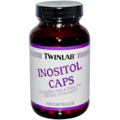 Інозитол Twinlab (Inositol) 500 мг 100 капсул