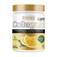 Коллаген со вкусом лимонада Pure Gold (CollaGold LIGHT) 300 г купить в Киеве и Украине
