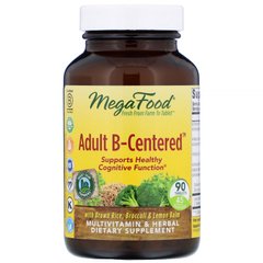 Вітамін В комплекс для дорослих MegaFood (Adult B-Centered) 90 таблеток