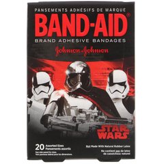 Пластыри, Звездные войныAdhesive Bandages, Star Wars, Band Aid, 20 разных размеров купить в Киеве и Украине
