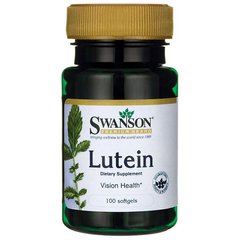 Лютеїн, Lutein, Swanson, 6 мг 100 капсул