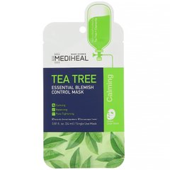 Маска для устранения дефектов, «Зеленый чай», Mediheal, 5 шт. по 24 мл купить в Киеве и Украине