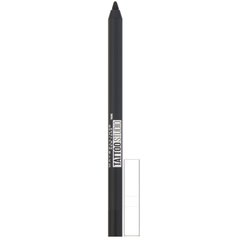 Гелевий олівець для очей TattooStudio, 900 вугільно-чорний, Maybelline, 12 г