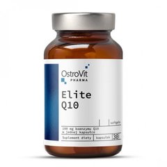 Коензим Q10, PHARMA ELITE Q10, OstroVit, 30 капсул
