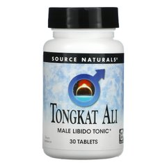 Source Naturals, Тонгкат Алі, Тонік для чоловічого лібідо, 30 таблеток