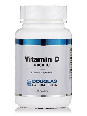 Вітамін Д Douglas Laboratories (Vitamin D) 5000 МО 100 таблеток