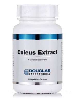 Екстракт колеуса Douglas Laboratories (Coleus Extract) 60 вегетаріанських капсул