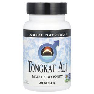 Тонгкат Али тоник для мужского либидо Source Naturals (Tongkat Ali Men's Libido Tonic) 30 таблеток купить в Киеве и Украине