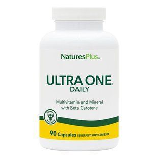 Щоденні мультивітаміни Natures Plus (Ultra One) 90 капсул