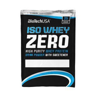 Iso Whey Zero BioTech 25 g lemon cheesecake купить в Киеве и Украине