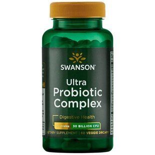 Ultra Probiotic Complex, Swanson, 30 Billion CFU, 60 Capsules