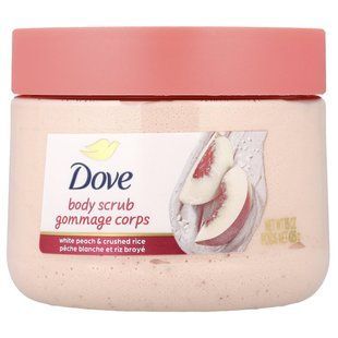 Dove, скраб для тела, белый персик и измельченный рис, 425 г (15 унций) купить в Киеве и Украине