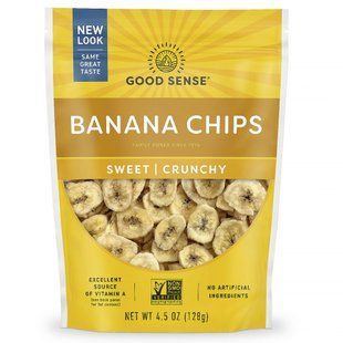 Good Sense, Banana Chips, 5.5 oz (156 g) купить в Киеве и Украине