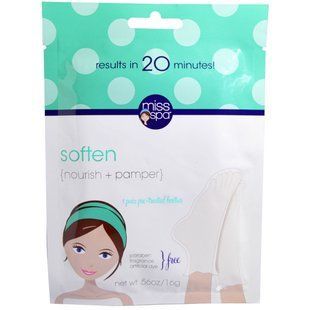 Soften, pre-treated booties, Miss Spa, 1 pair