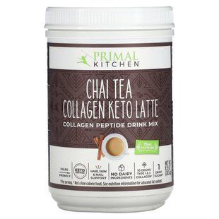 Колаген Кето Латте, Collagen Keto Latte, Chai Tea, Primal Kitchen, 242,4 г