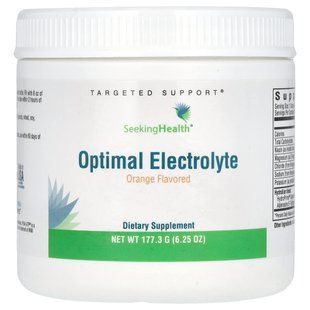 Оптимальные электролиты Seeking Health (Optimal Electrolyte Orange) апельсиновый вкус 190,8 г купить в Киеве и Украине
