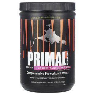 Animal, Primal Preworkout Powder, Strawberry Watermelon, 17.9 oz (507.5 g) купить в Киеве и Украине