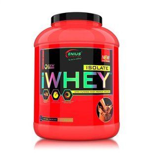 Genius Nutrition, iWhey isolate, Шоколад, 2000 г купить в Киеве и Украине