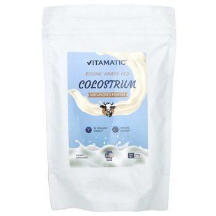Vitamatic, Bovine Grass Fed Colostrum, Unflavored, 6.34 oz (180 g) купить в Киеве и Украине