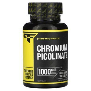 Primaforce, Chromium Picolinate, 1,000 mcg, 180 Tablets купить в Киеве и Украине