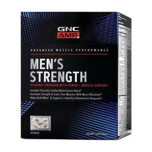 GNC, Strength Vitapak Program, 30 packs