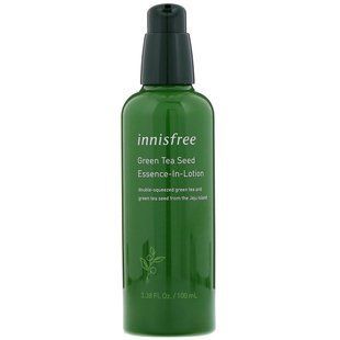 Эссенция-лосьон с экстрактом семян зеленого чая, Innisfree, 100 мл купить в Киеве и Украине