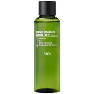 Тонер успокаивающий с центеллой Purito (Centella Green Level Calming Toner) 200 мл купить в Киеве и Украине