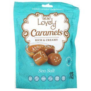Lovely Candy, Карамель, морская соль, 6 унций (170 г) купить в Киеве и Украине