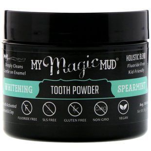 Whitening Tooth Powder, Mint, My Magic Mud, 1.06 oz (30 g)