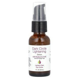 Hyalogic, Dark Circle Lightening Serum with Hyaluronic Acid & Eyeseryl & Regu-Age, Fragrance Free, 1 fl oz (30 ml)