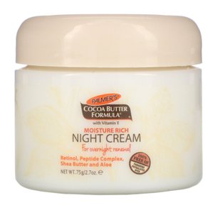 Увлажняющий крем для лица с маслом какао ночной Palmer's (Night Cream) 75 г купить в Киеве и Украине