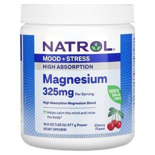 Natrol, Magnesium, Cherry, 16.8 oz (477 g) купить в Киеве и Украине