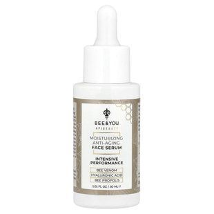 Bee&You, Moisturizing Anti-Aging Face Serum, 1.01 fl oz (30 ml) купить в Киеве и Украине